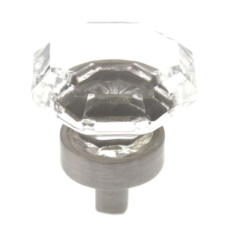 Amerock Classics 1 1/16 Octagon Cabinet Knob Satin Nickel BP55266CG10
