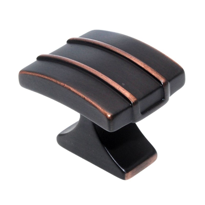Amerock Davenport 1 1/2 Rectangle Cabinet Knob Oil-Rubbed Bronze BP36602ORB