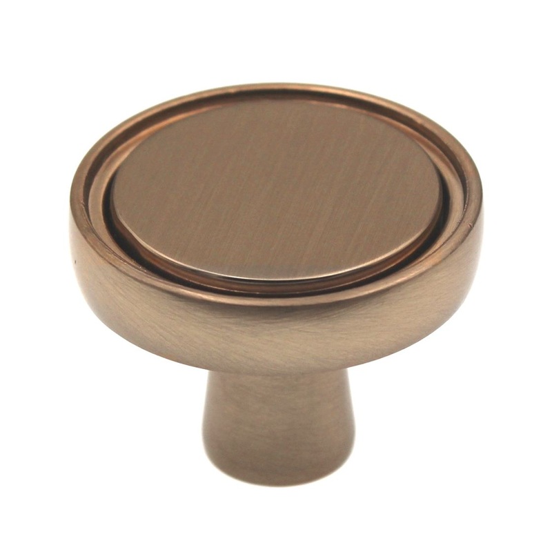 Amerock Destine 1 3/8 Round Cabinet Knob Champagne Bronze BP36857CZ