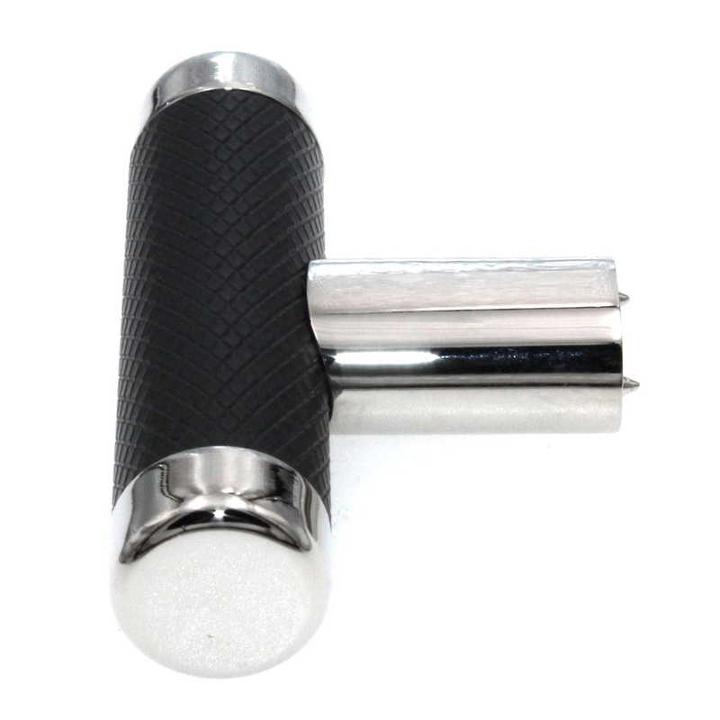 Amerock Esquire 2 5/8 T Bar Knob Polished Nickel Black Bronze BP36556PNBBR