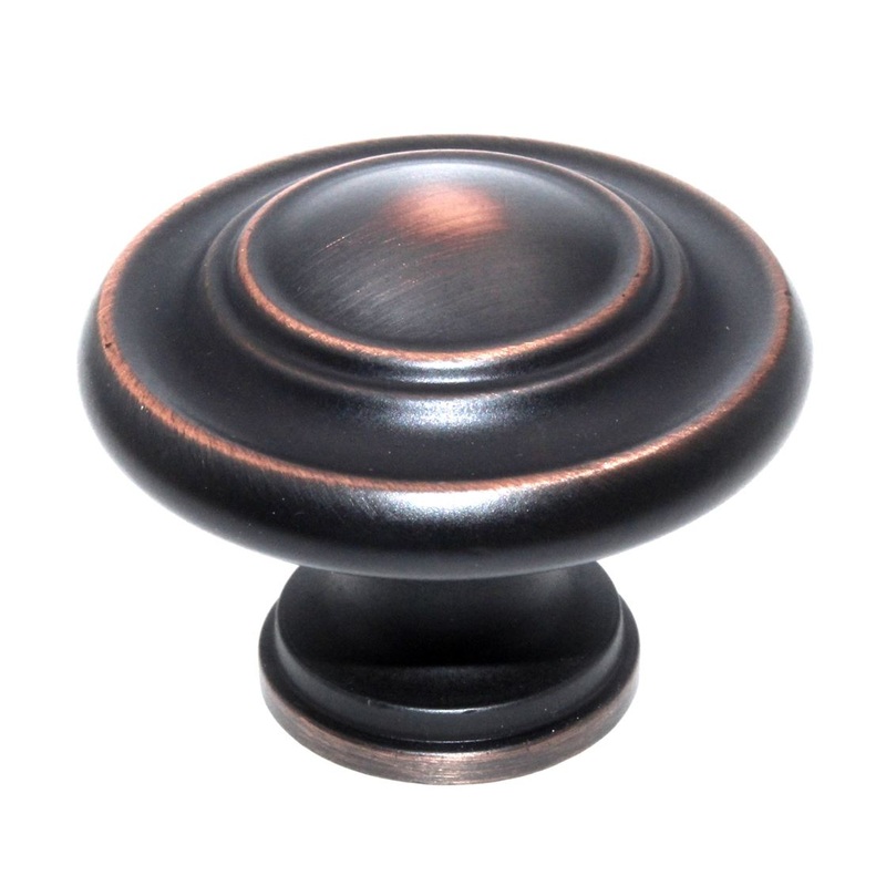 Amerock Inspirations 1 3/4 Round Cabinet Knob Oil-Rubbed Bronze BP15862ORB