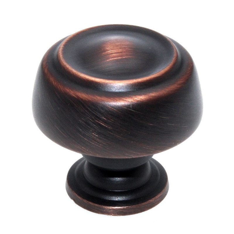 Amerock Kane 1 5/8 Round Cabinet Knob Oil-Rubbed Bronze BP538072ORB