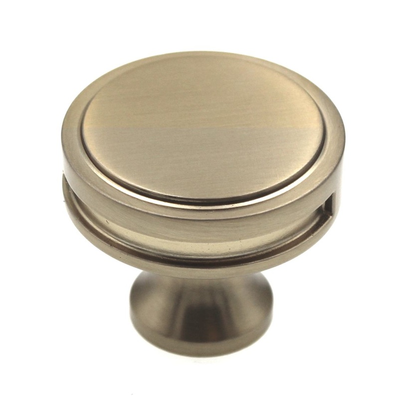 Amerock Oberon 1 3/8 Round Cabinet Knob Golden Champagne BP36603BBZ