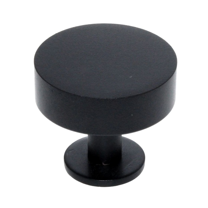 Amerock Radius 1 1/4 Round Cabinet Knob Matte Black BP36864FB
