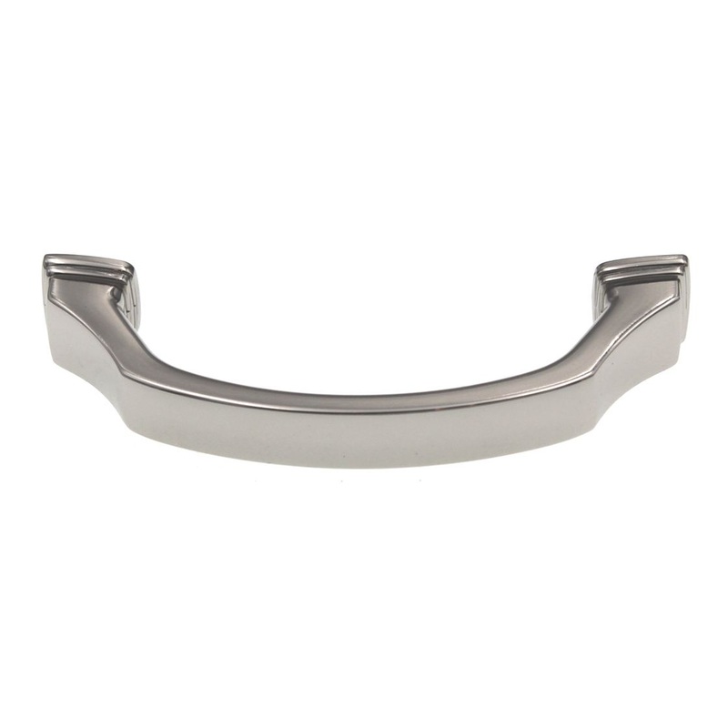 Amerock Revitalize 3 Ctr Cabinet Arch Pull Polished Nickel BP55343PN