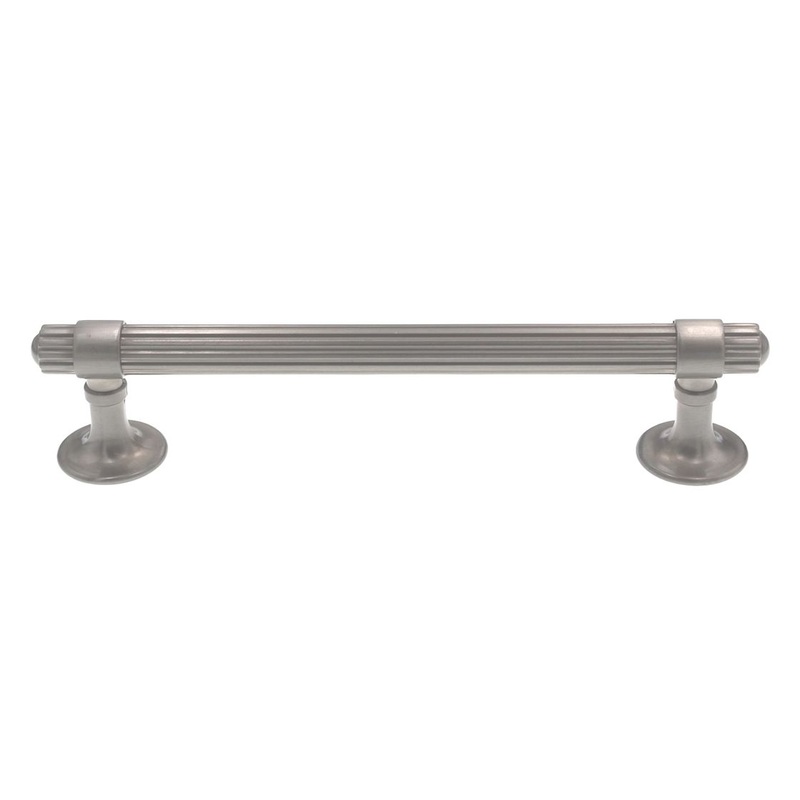 Amerock Sea Grass 5 1/16 (128mm) Ctr Cabinet Bar Pull Satin Nickel BP36622G10