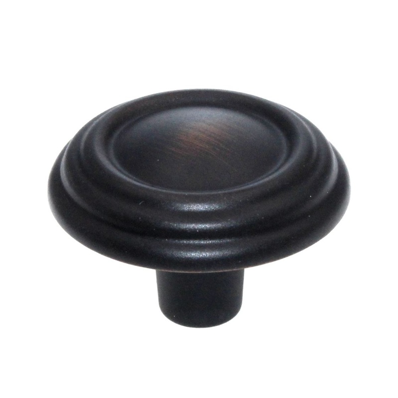 Amerock Sterling Traditions 1 1/4 Cabinet Knob Oil-Rubbed Bronze BP1307ORB