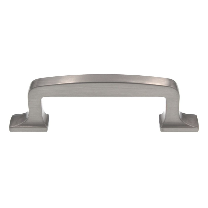 Amerock Westerly 3 Ctr Cabinet Arch Pull Satin Nickel BP53719G10