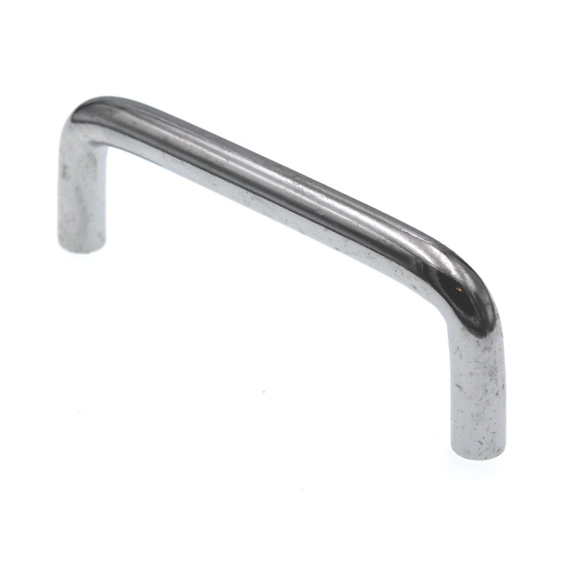 Brainerd Polished Chrome Solid Brass Wire Pull 3 Ctr P604BAV-CHR