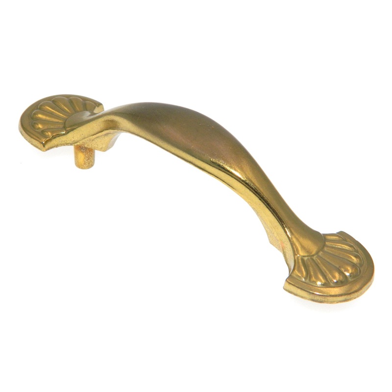 Hickory Hardware Newport Satin Brass 3cc Furniture Cabinet Handle Pull P508-SB