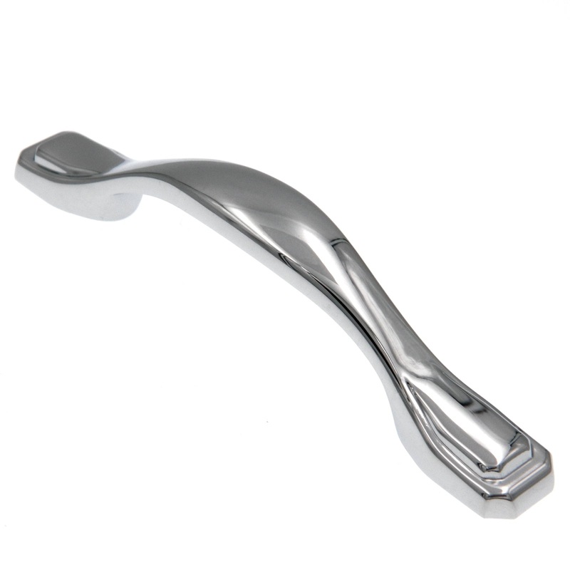 Keeler Solid Brass Chrome 3cc Furniture Cabinet Handle Pull Solid Brass C224