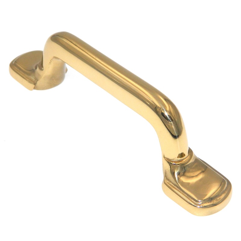 Keeler Solid Brass Polished Brass 3cc Cabinet Handle Pull Solid Brass K5