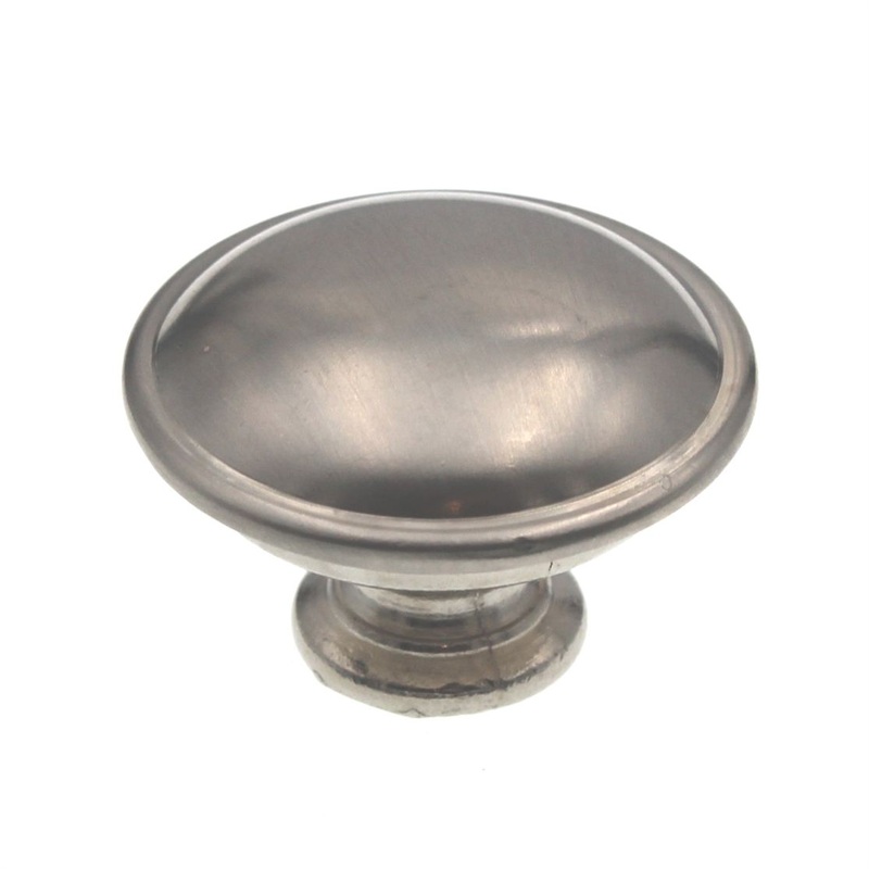 Ultra Designer’s Edge 1 1/4 Inch Cabinet Decorative  Knob Satin Nickel 41459