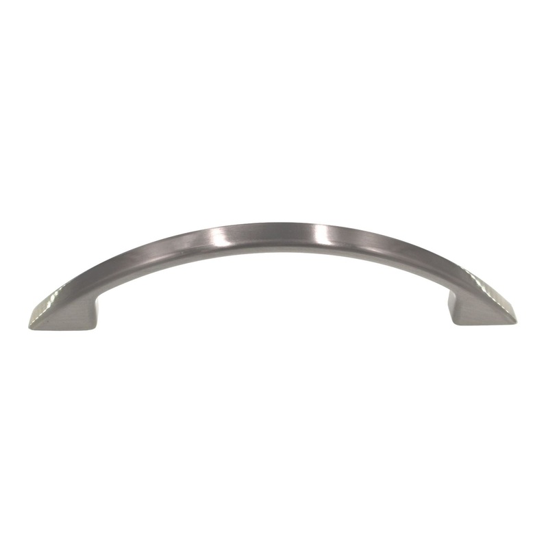 Amerock Heritage Satin Nickel 3 3/4 (96mm) Ctr. Cabinet Arch Pull BP52996G10