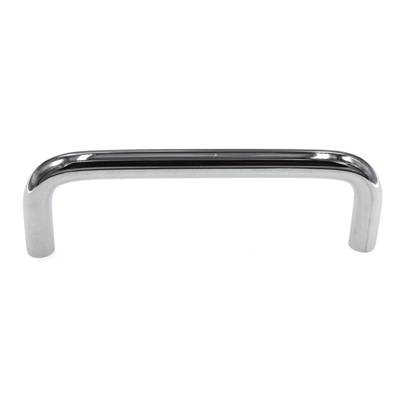 Amerock Polished Chrome 3 1/2 Ctr. Cabinet Wire Pull Handle BP76310-26