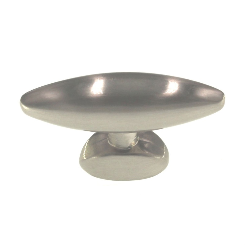 Belwith Metropolis Satin Nickel 1 1/2 Thin Cabinet Knob PA0211-SN