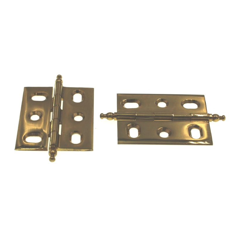 Belwith Mortise Hinges Solid Brass 2 Mortise Cabinet Butt Hinge Minaret Tip P8290-3
