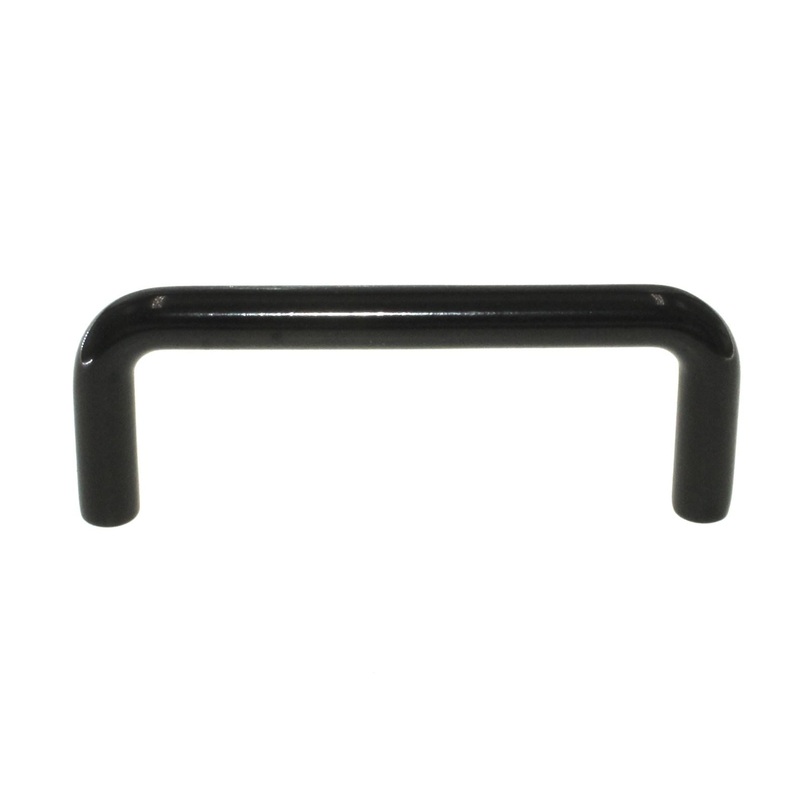 Belwith Wire Pulls Black 3 Ctr. Cabinet Wire Pull Handle PW353-22