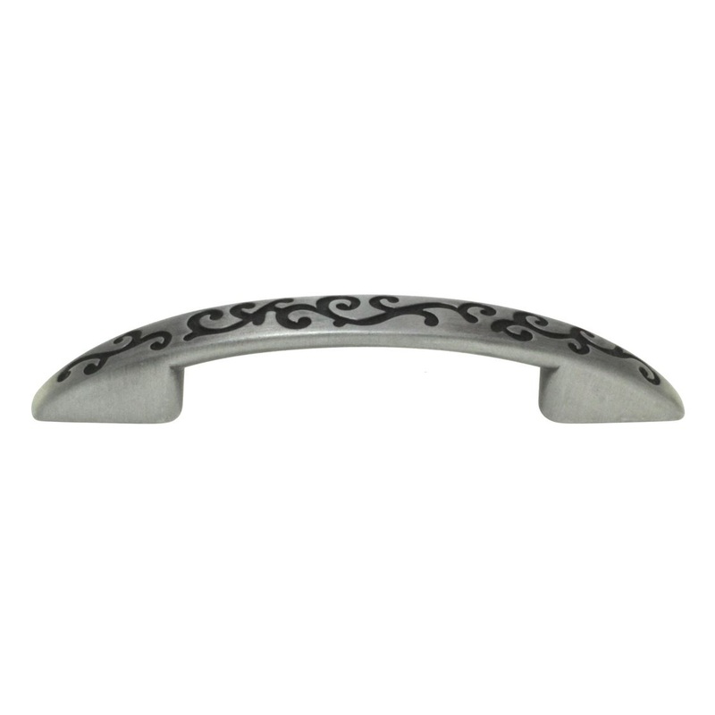 Hickory Hardware Mayfair Antique Pewter 3, 3 3/4 (96mm) Ctr. Pull P3090-SPA