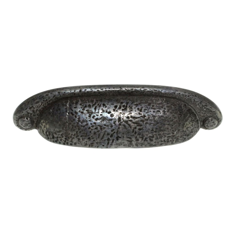 Hickory Hardware Refined Rustic Black Iron 3, 3 3/4 (96mm) Ctr. Pull P3004-BI