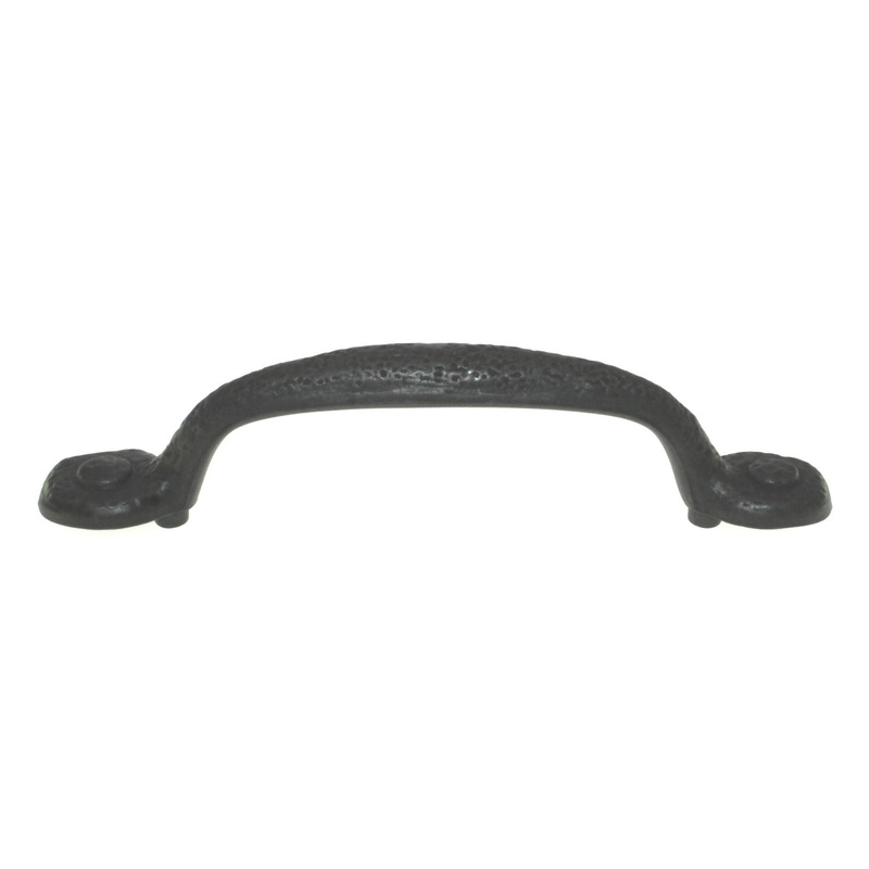 Hickory Hardware Refined Rustic Black Iron 3 3/4 (96mm) Ctr. Pull P3000-BI