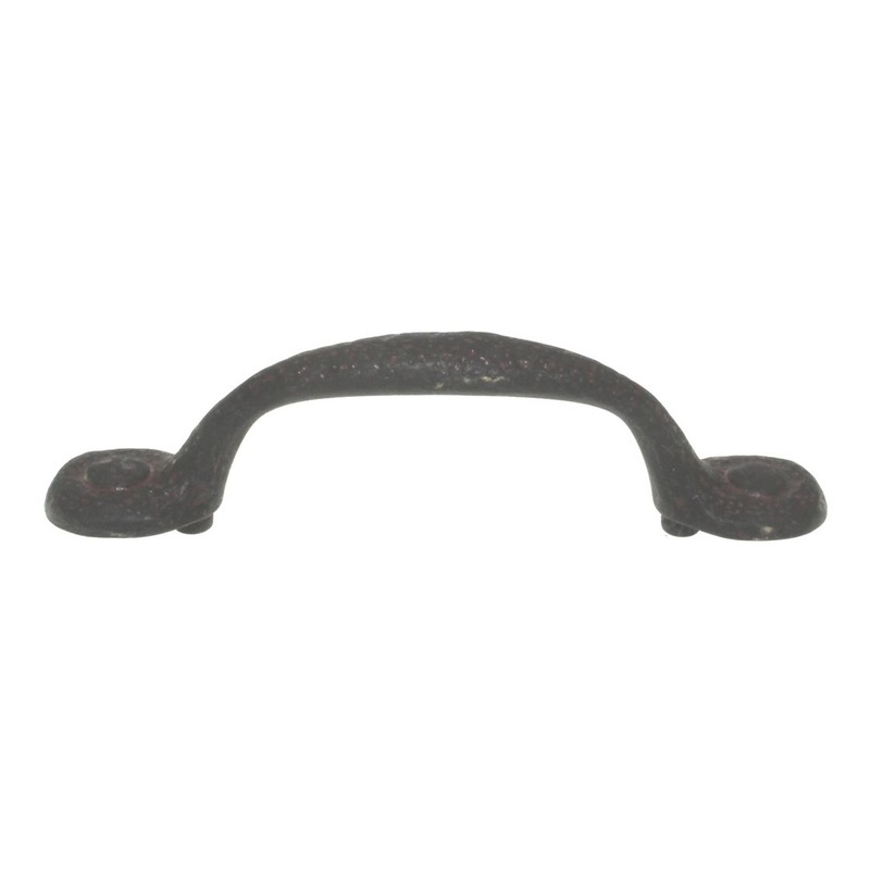 Hickory Hardware Refined Rustic Rustic Iron 3 Ctr. Cabinet Arch Pull P3001-RI