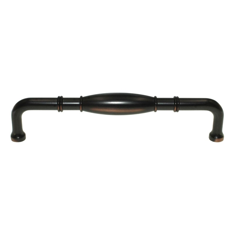Hickory Hardware Williamsburg Oil-Rubbed Bronze Highlighted 5 (128mm) Ctr. Pull P3052-OBH