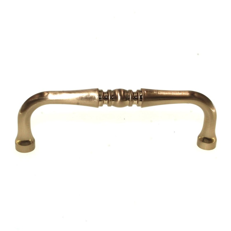 Hickory Hardware Williamsburg Satin Rose Gold 3 1/2 Ctr. Cabinet Pull P3059-SRG