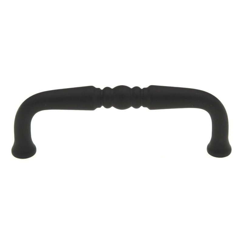 Amerock Everyday Heritage Matte Black 3 Ctr. Cabinet Arch Pull BP53006FB