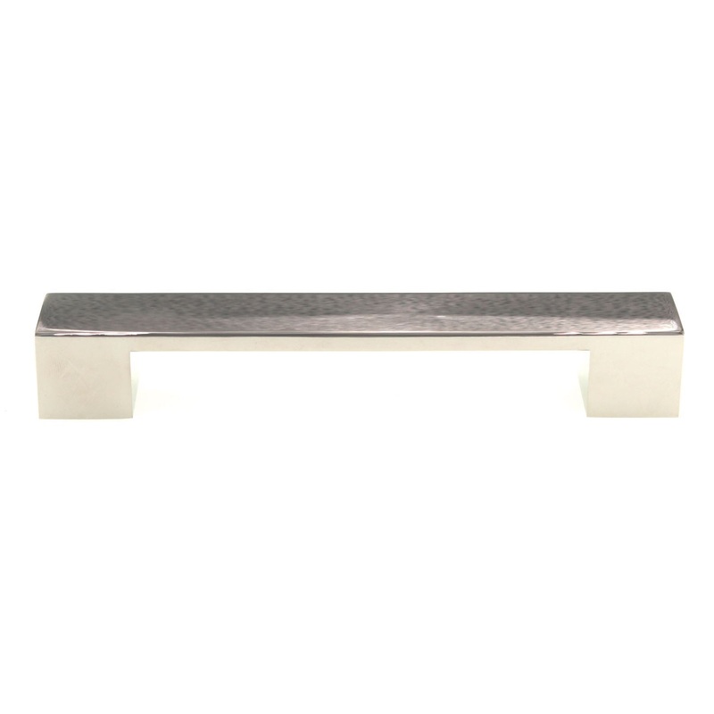 Amerock Monument Polished Nickel 5 (128mm) Ctr. Flat Cabinet Bar Pull BP36568PN