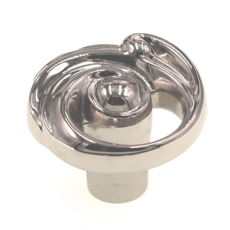 Belwith Keeler Amaranta Polished Nickel 1 9/16 Vine Cabinet Knob B072433-14
