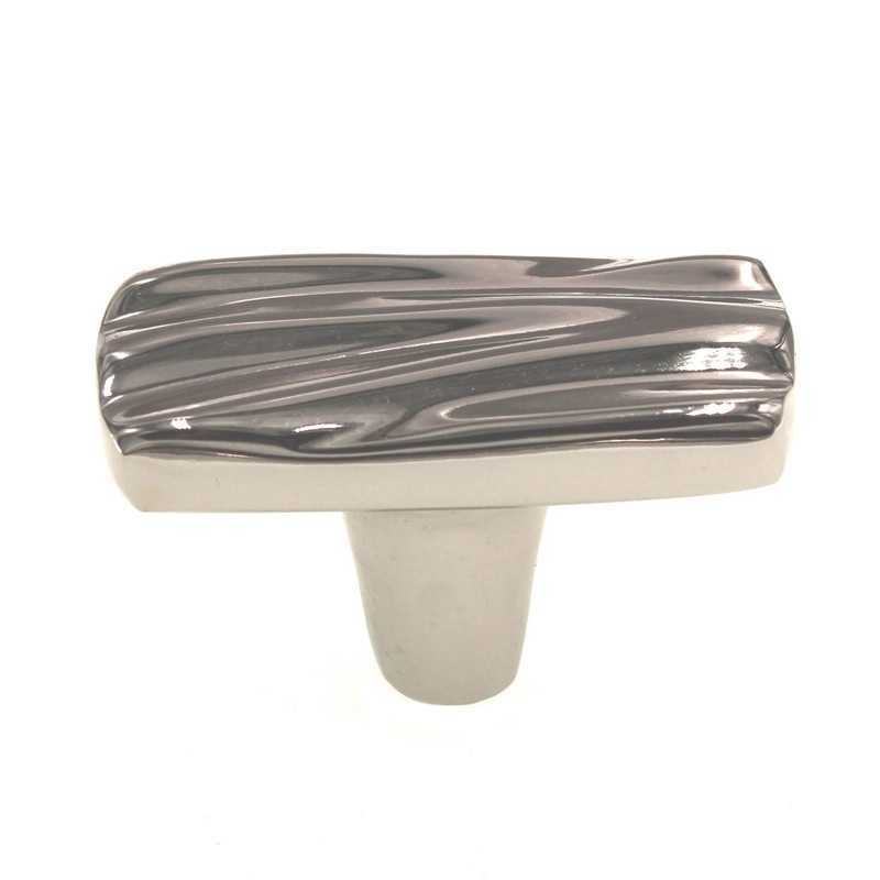 Belwith Keeler Caspian Polished Nickel 2 Cabinet Knob Wavy Top B072431-14