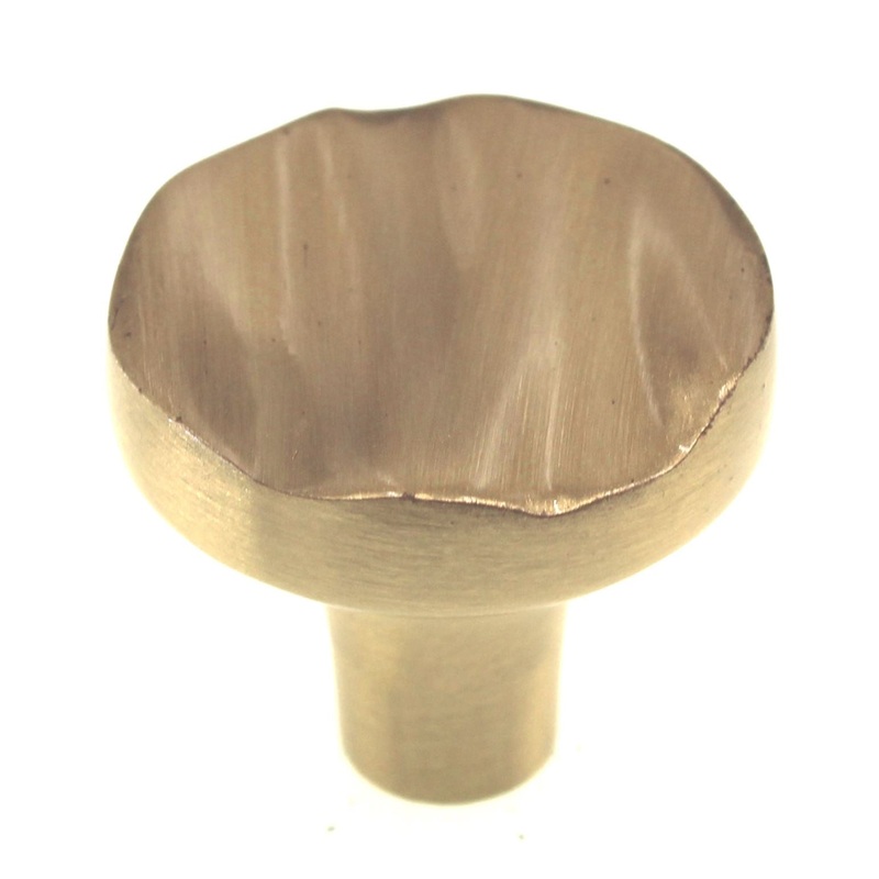 Belwith Keeler Caspian Satin Brass 1 1/4 Wavy Top Cabinet Knob B056974-04