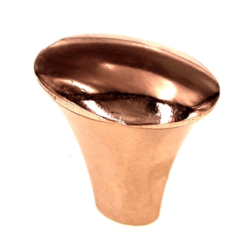 Belwith Keeler Olivet Polished Copper 1 7/16 Fluted Cabinet Knob B075324-CP