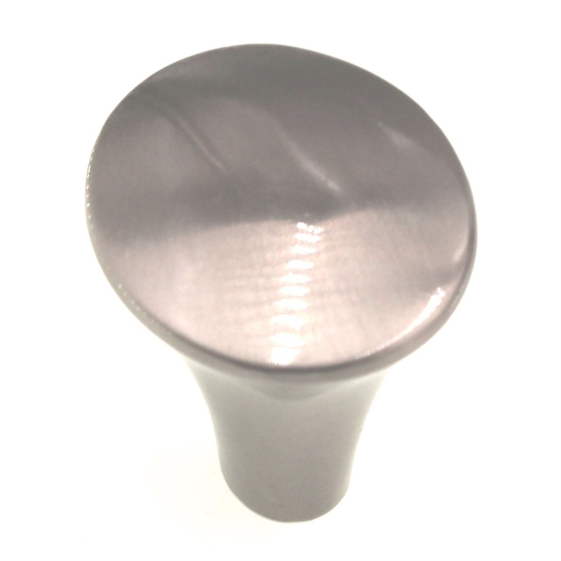 Belwith Keeler Olivet Satin Nickel 1 7/16 Fluted Cabinet Knob B075324-SN