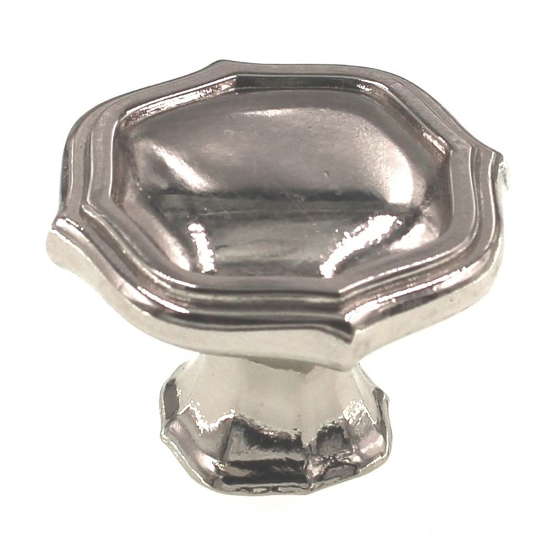 Belwith Keeler Trellis Polished Nickel 1 1/2 Quatrefoil Cabinet Knob B076137-14