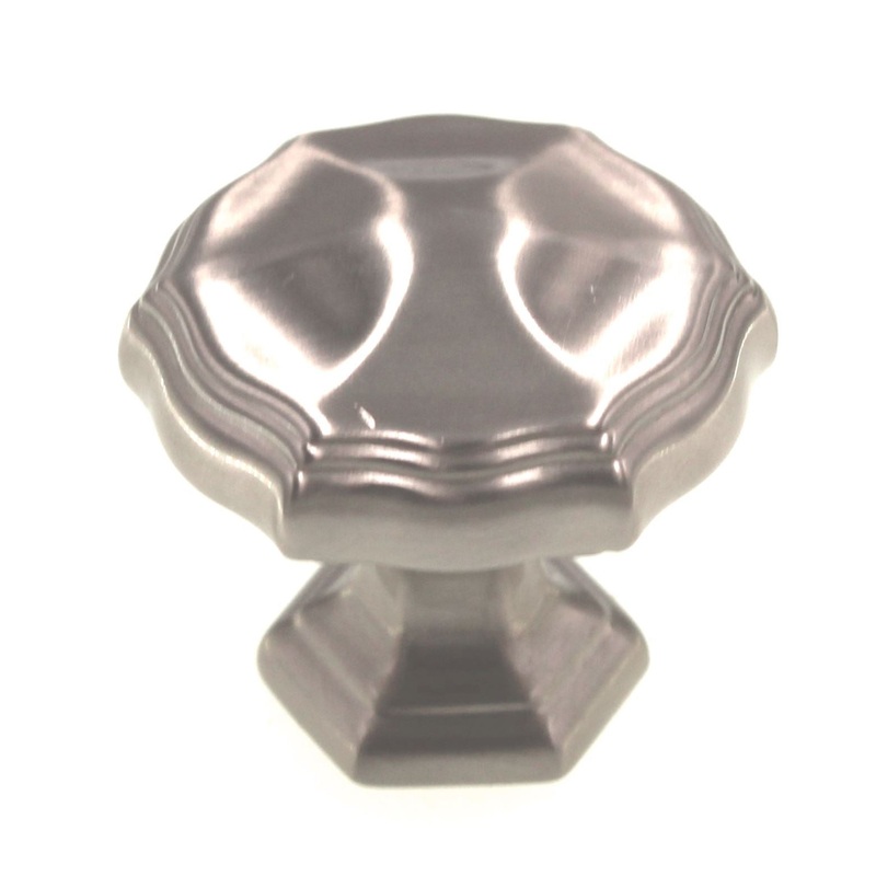 Belwith Keeler Verona Satin Nickel 1 5/16 Cabinet Knob B053163-SN