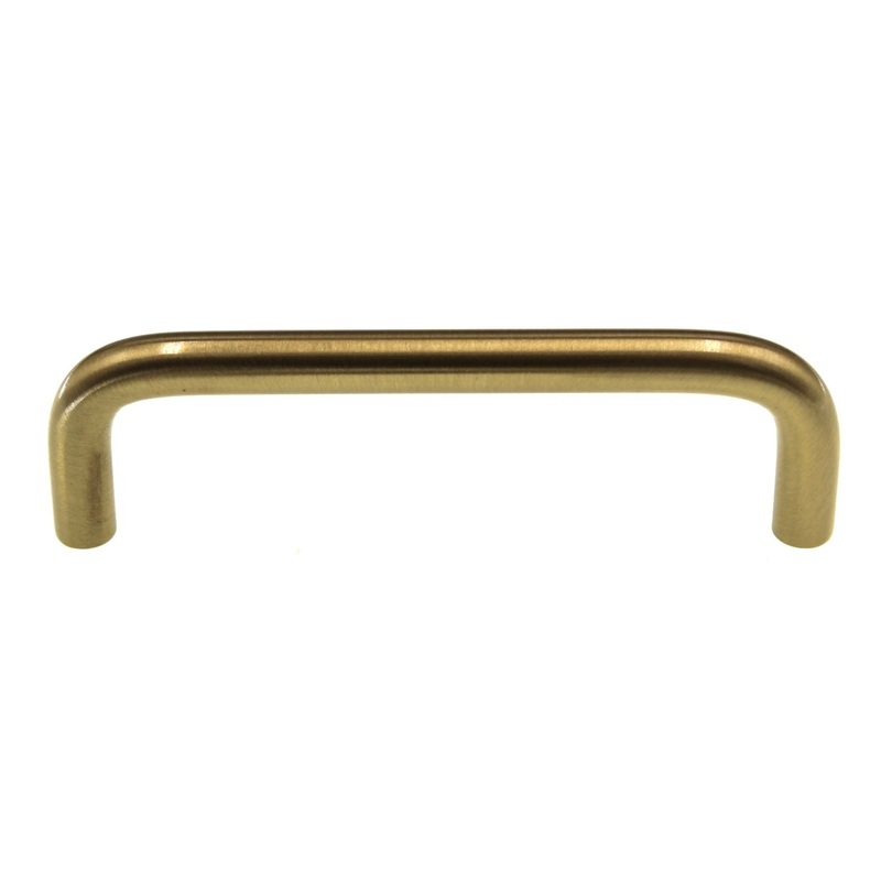 Elements Torino Brushed Brass 3 1/2 Ctr. Cabinet Wire Pull K271-3.5-BB