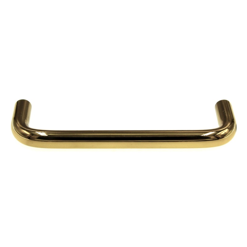 Elements Torino Polished Brass 3 1/2 Ctr. Cabinet Wire Pull K271-3.5-PB