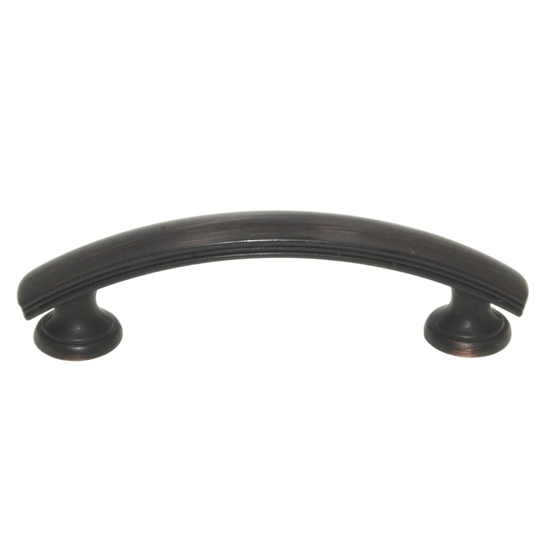 Hickory Hardware American Diner Vintage Bronze 3 Ctr. Cabinet Pull P2143-VB
