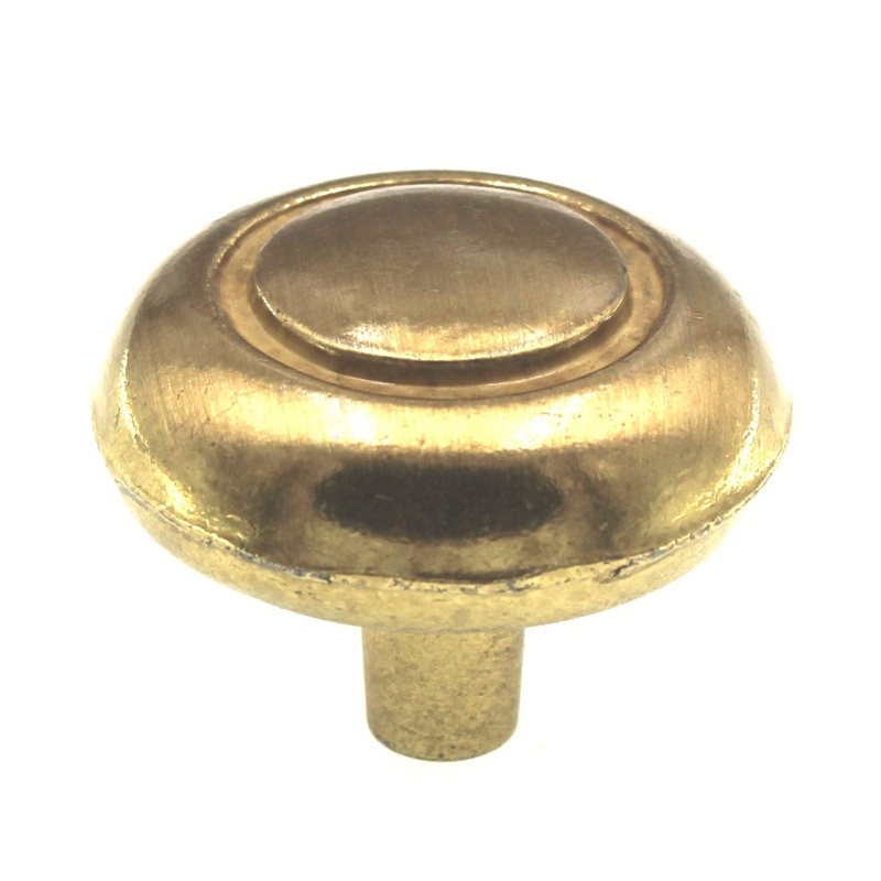 Hickory Hardware Eclipse 1 1/4 Round Ring Cabinet Knob P209-SB