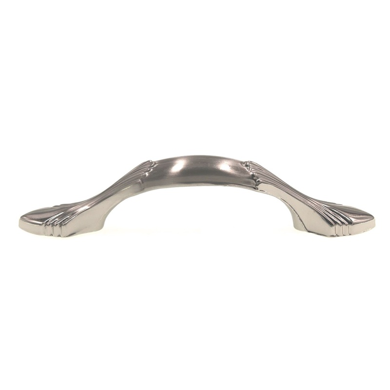 Hickory Hardware Eclipse Satin Chrome 3 Ctr. Cabinet Arch Pull P345-SC
