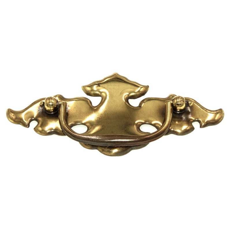 Hickory Hardware Manor House Brass 3 Ctr. Drawer Bail Pull P252-LP