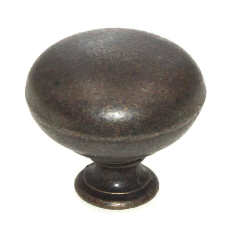 Hickory Hardware Oxford Antique 1 1/4 Rustic Cabinet Knob PA1218-WOA