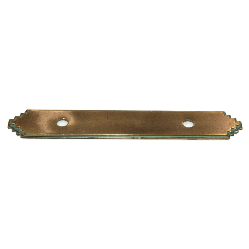 Hickory Hardware Southwest Lodge Brass 3 Ctr. Cabinet Pull Backplate P389-VA