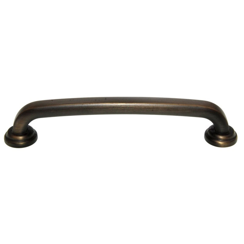 Jeffrey Alexander Bremen Satin Brass 5 (128mm) Ctr. Cabinet Pull 527-128ABSB