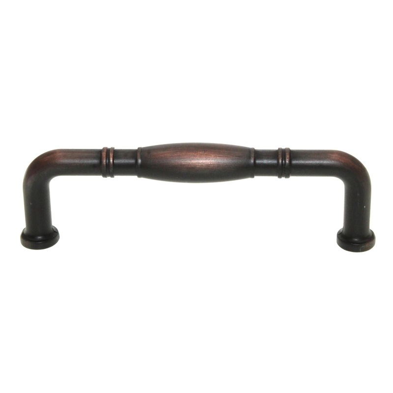 Jeffrey Alexander Durham Oil-Rubbed Bronze 3 3/4 (96mm) Ctr. Cabinet Arch Pull Z290-96DBAC