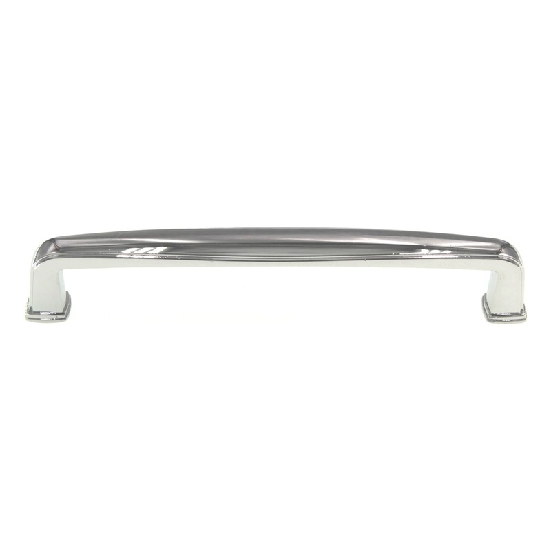 Jeffrey Alexander Milan Polished Chrome 5 (128mm) Ctr. Cabinet Pull 1092-128PC