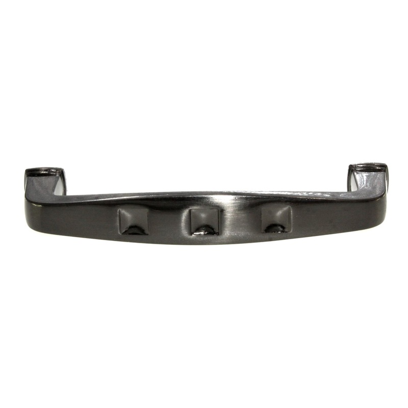 Jeffrey Alexander Modena Satin Black Nickel 3 3/4 (96mm) Ctr. Cabinet Arch Pull 910-96SBN