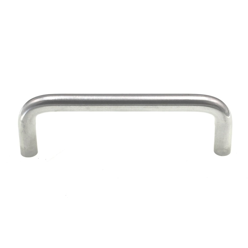 Liberty Satin Chrome 3 1/2 Ctr. Smooth Cabinet Wire Pull Handle P604DB-SC